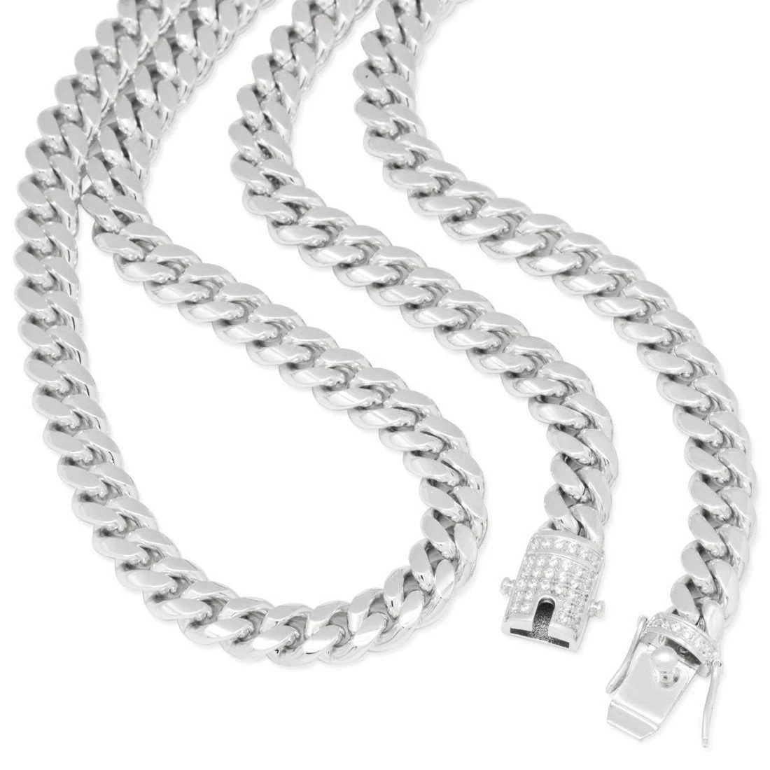 12mm Miami Cuban Link Chain - Image 6
