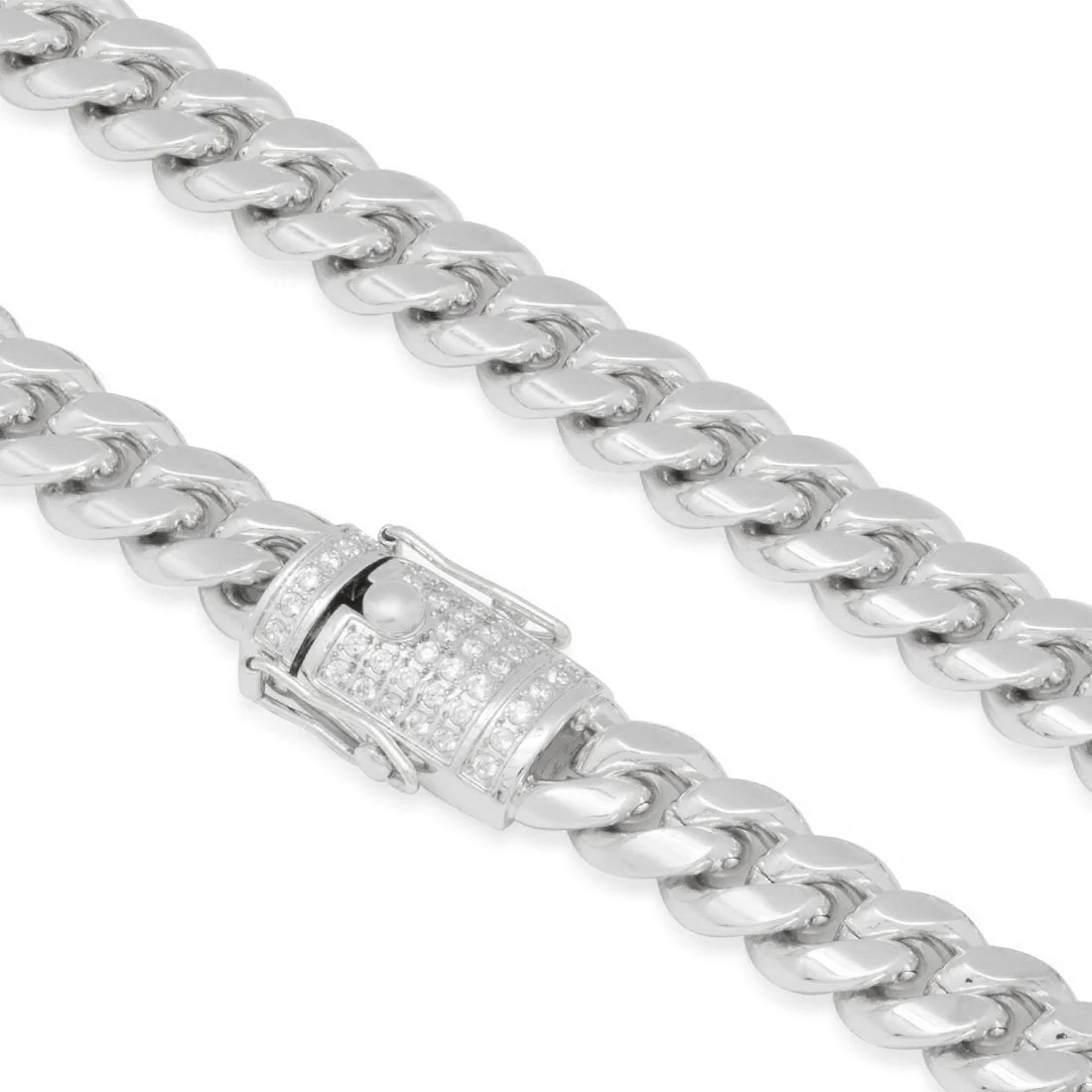 12mm Miami Cuban Link Chain - Image 7