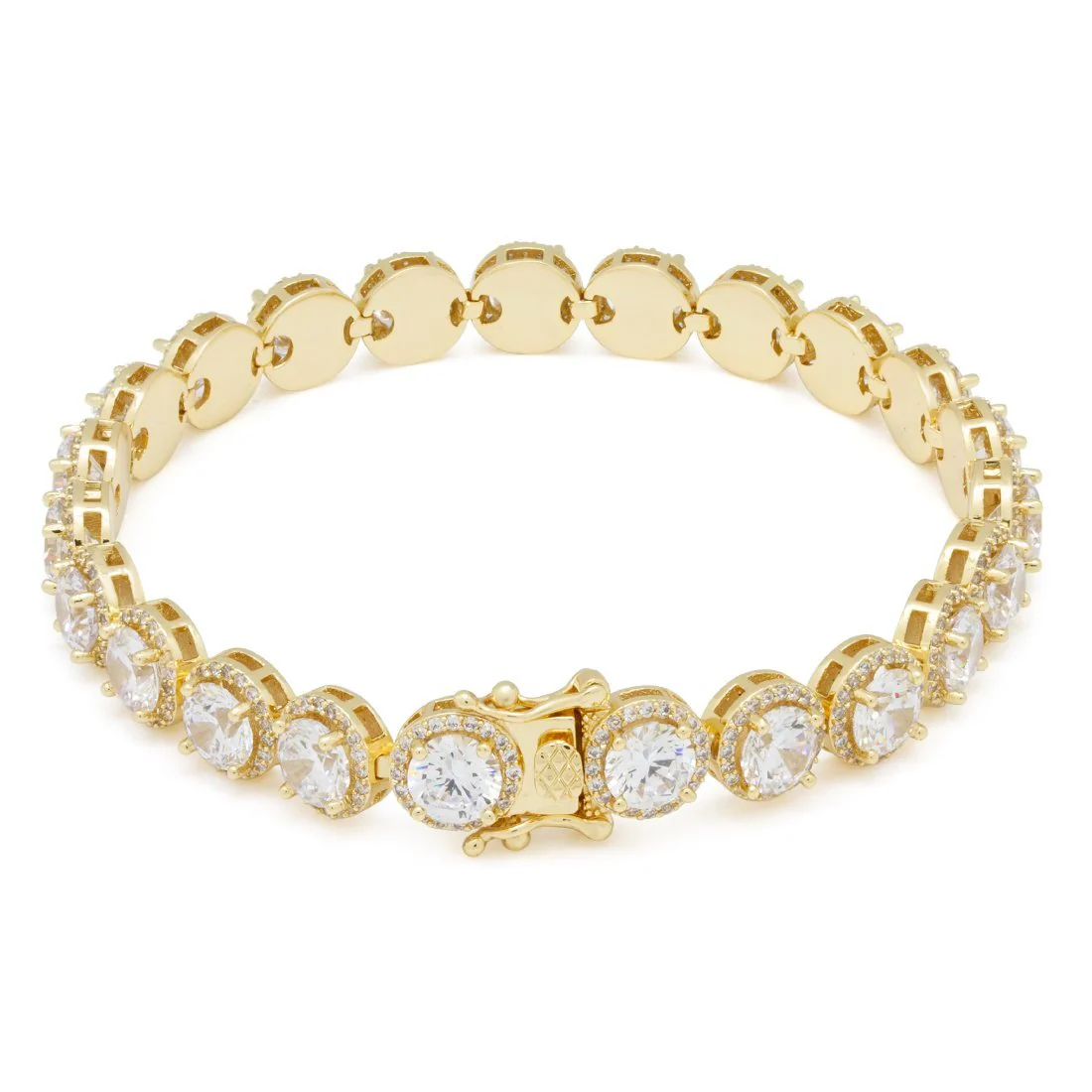 8mm Brillaint-Cut Tennis Bracelet - Image 2