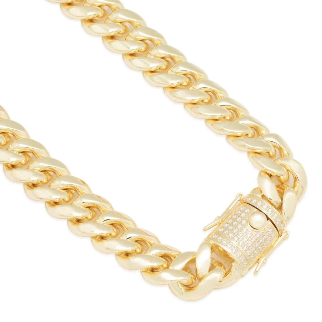 Death Row Records x King Ice - Solid Gold Iced Logo Necklace - Image 16