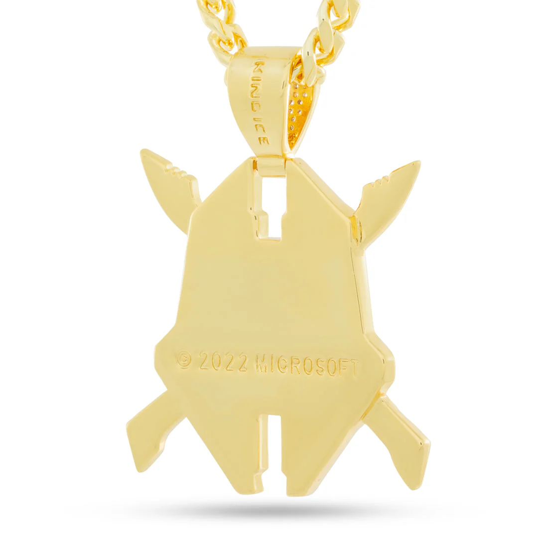 Halo x King Ice - Legendary Emblem Necklace - Image 2