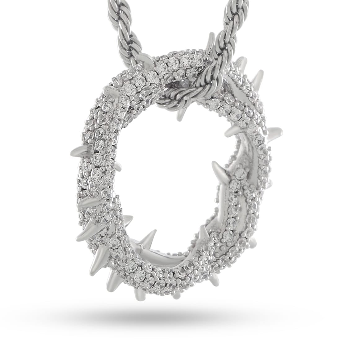 Iced Crown of Thorns Necklace - Image 5
