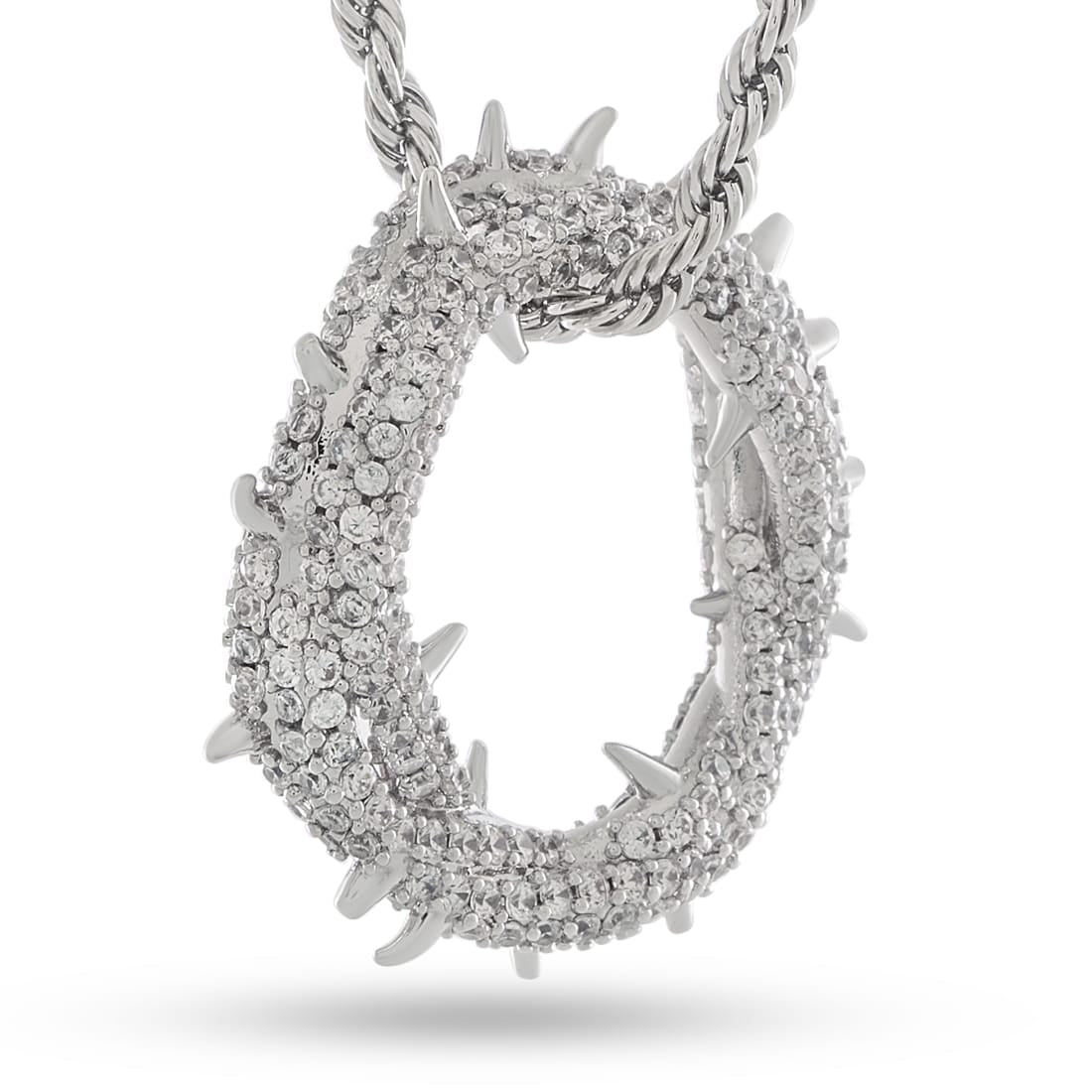 Iced Crown of Thorns Necklace - Image 6