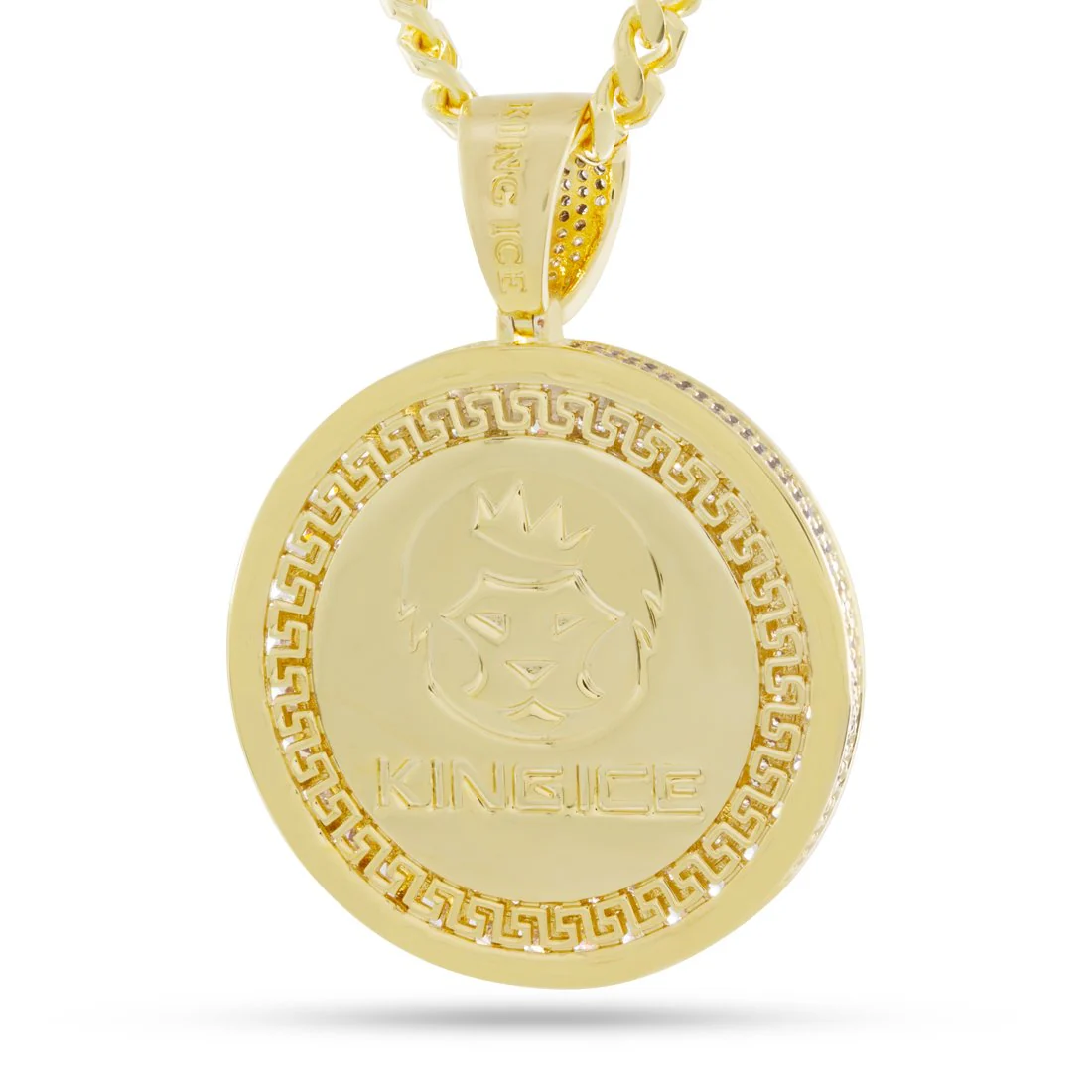 Peace and Love Medallion Necklace - Image 2