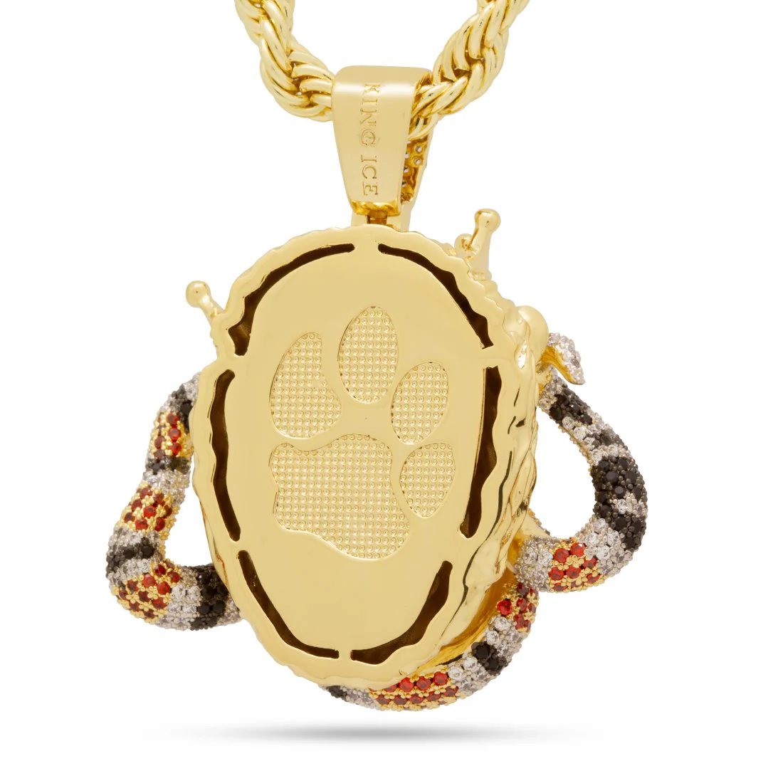 Royal Lion and King Snake Necklace - Image 2