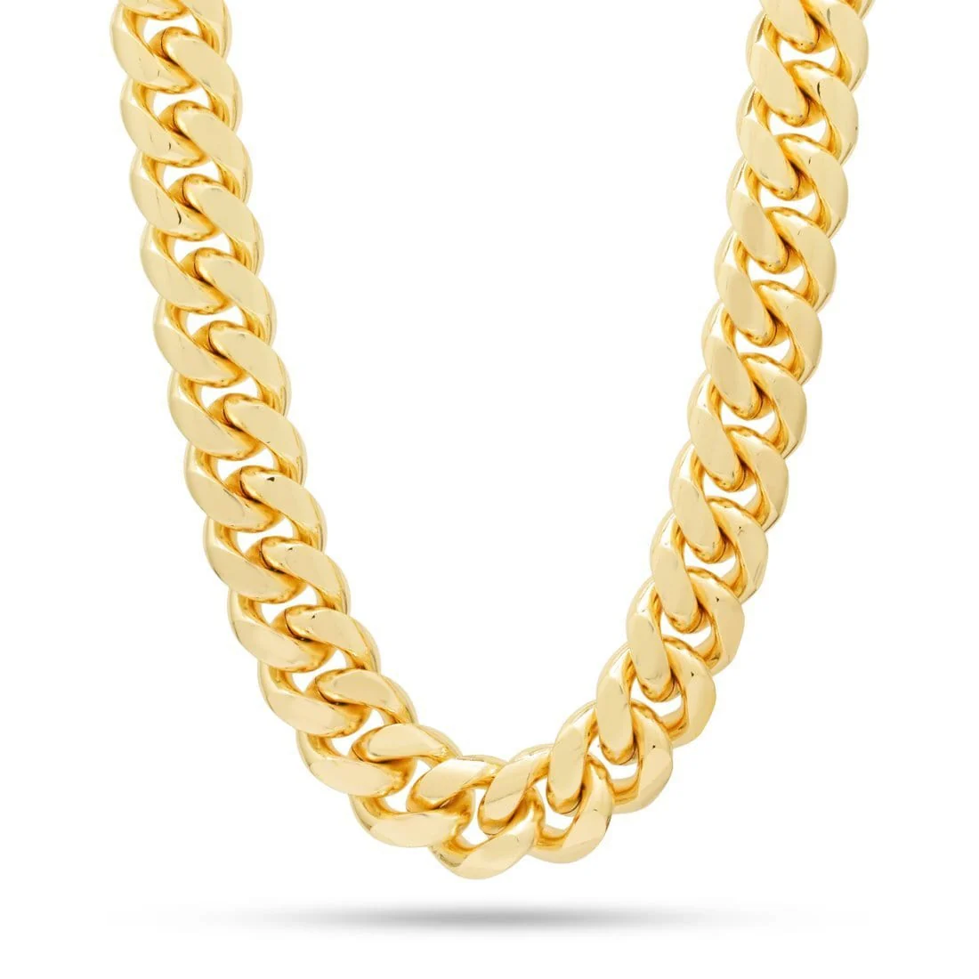 Solid Gold 16mm Miami Cuban Link Chain