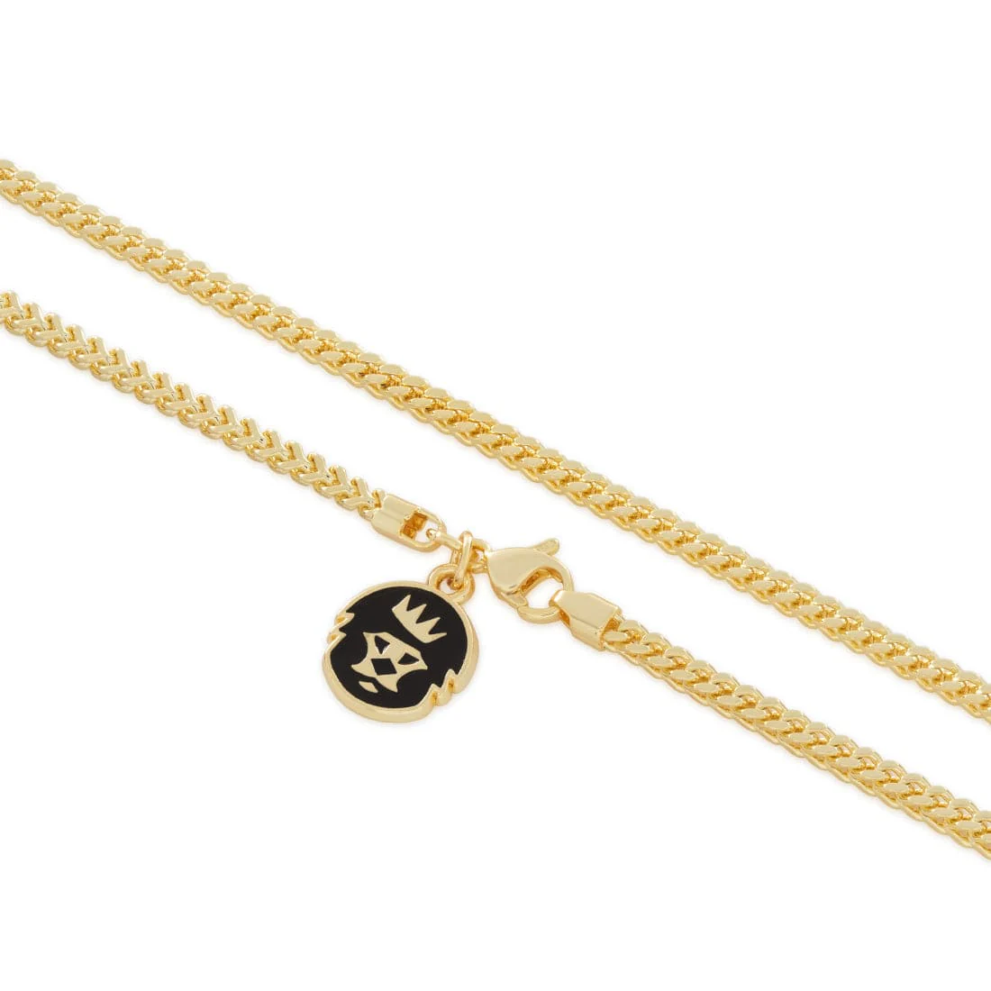 Solid Gold 3mm Franco Chain - Image 3