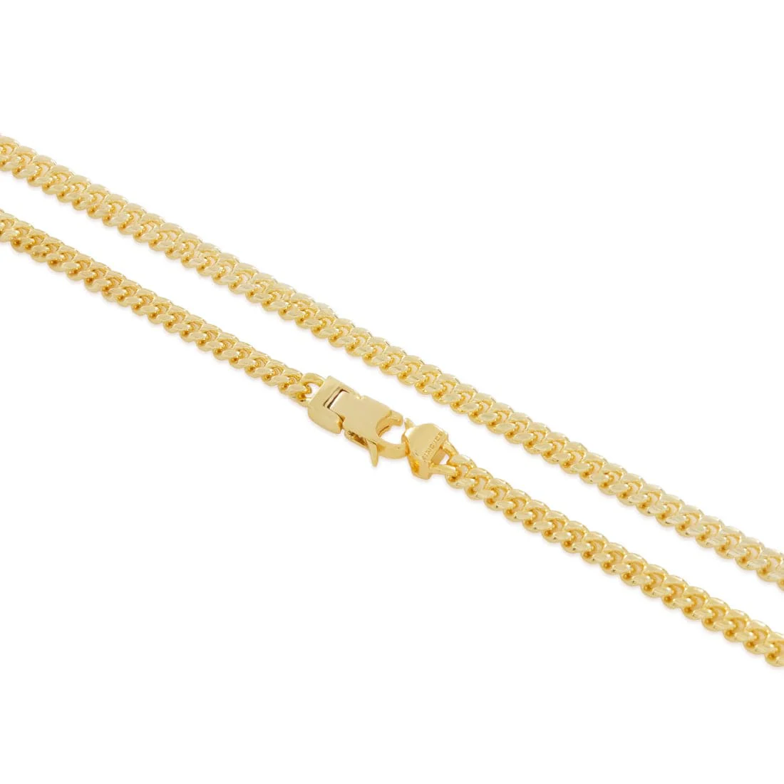 Solid Gold 3mm Miami Cuban Link Chain - Image 2