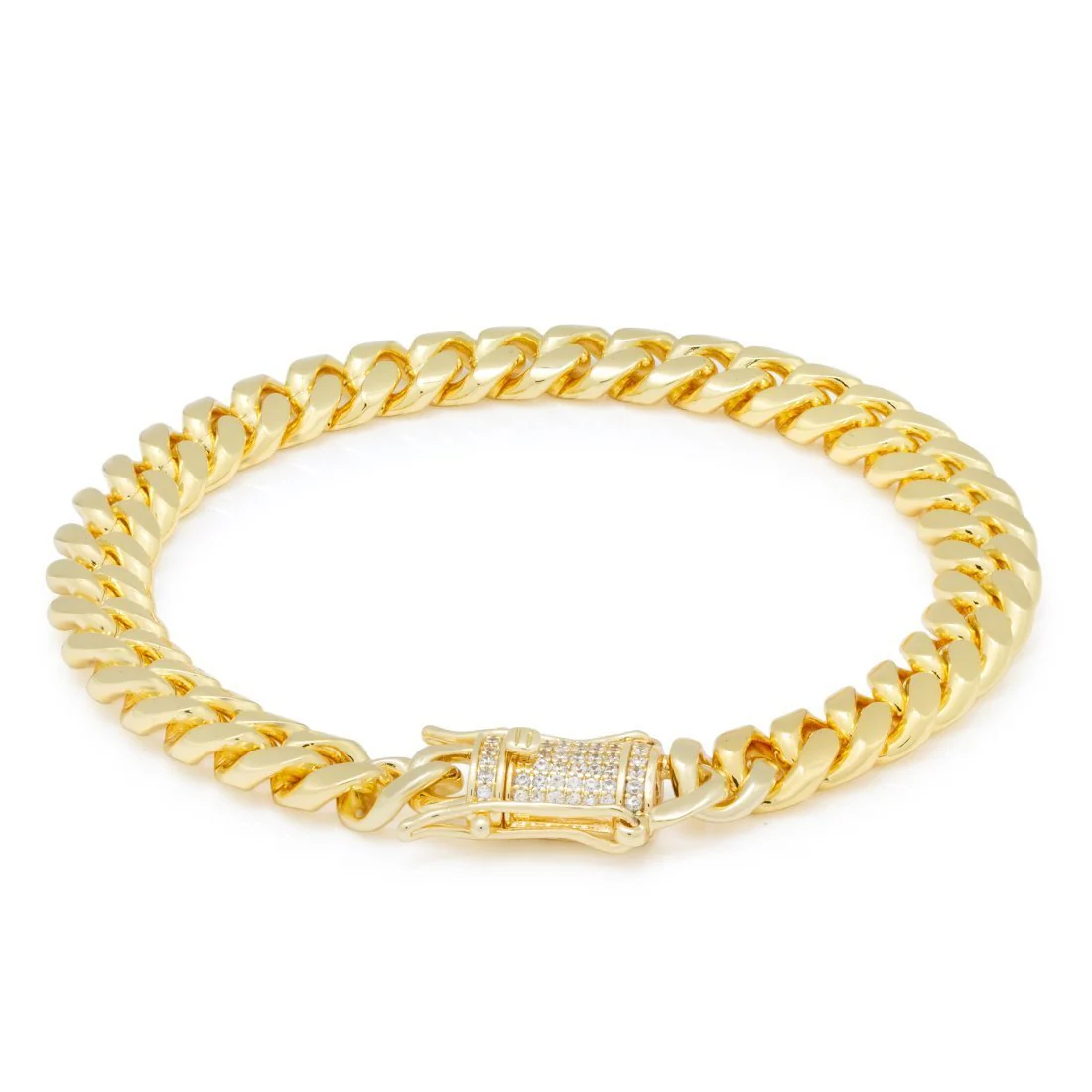 8mm Miami Cuban Link Bracelet - Image 2