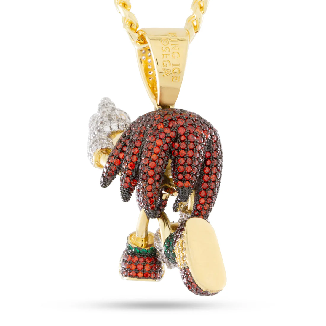 Sonic the Hedgehog x King Ice - Strong Knuckles Necklace - Image 2
