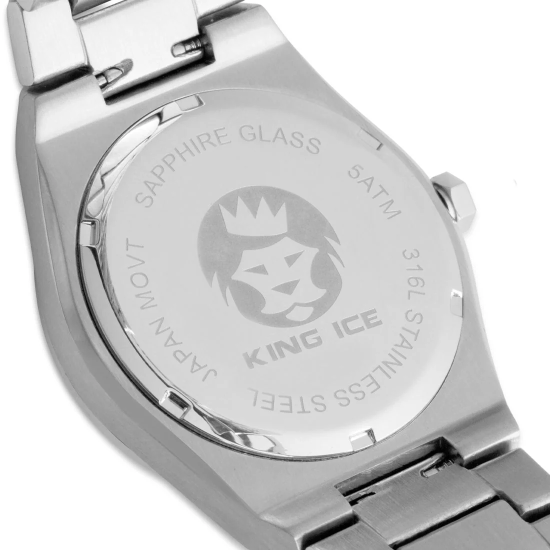 White Gold Arctic III Watch - Image 6